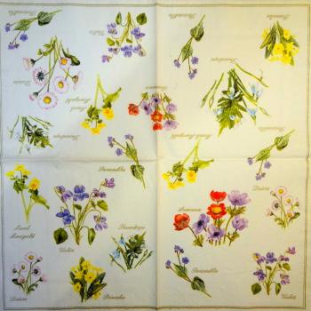 036 Narzissen - 3-lagig (gelb)